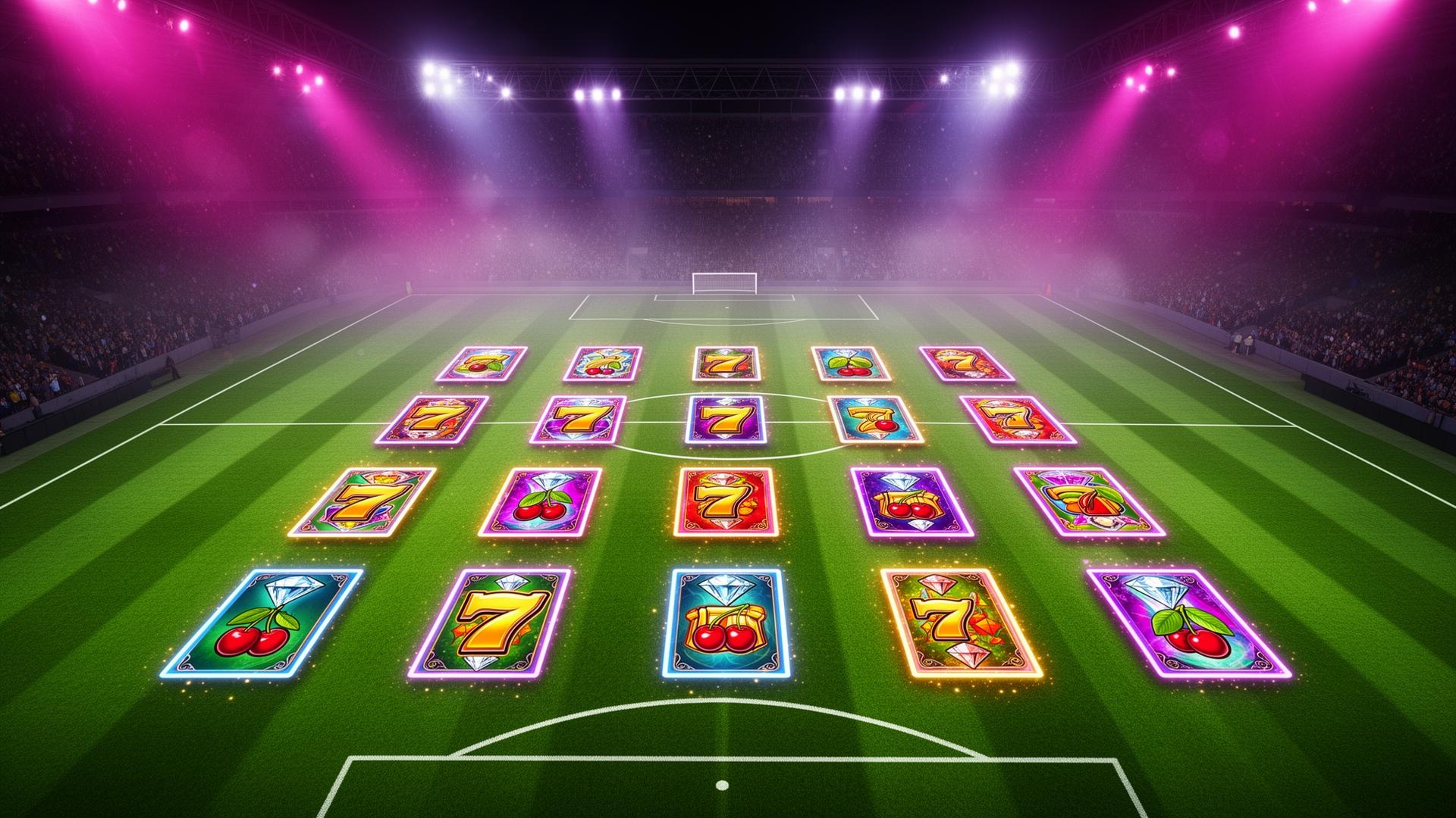 slots tournament pitch background