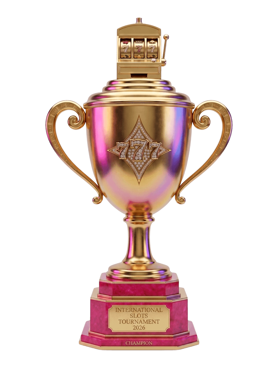2026 International Slots Tournament Trophy