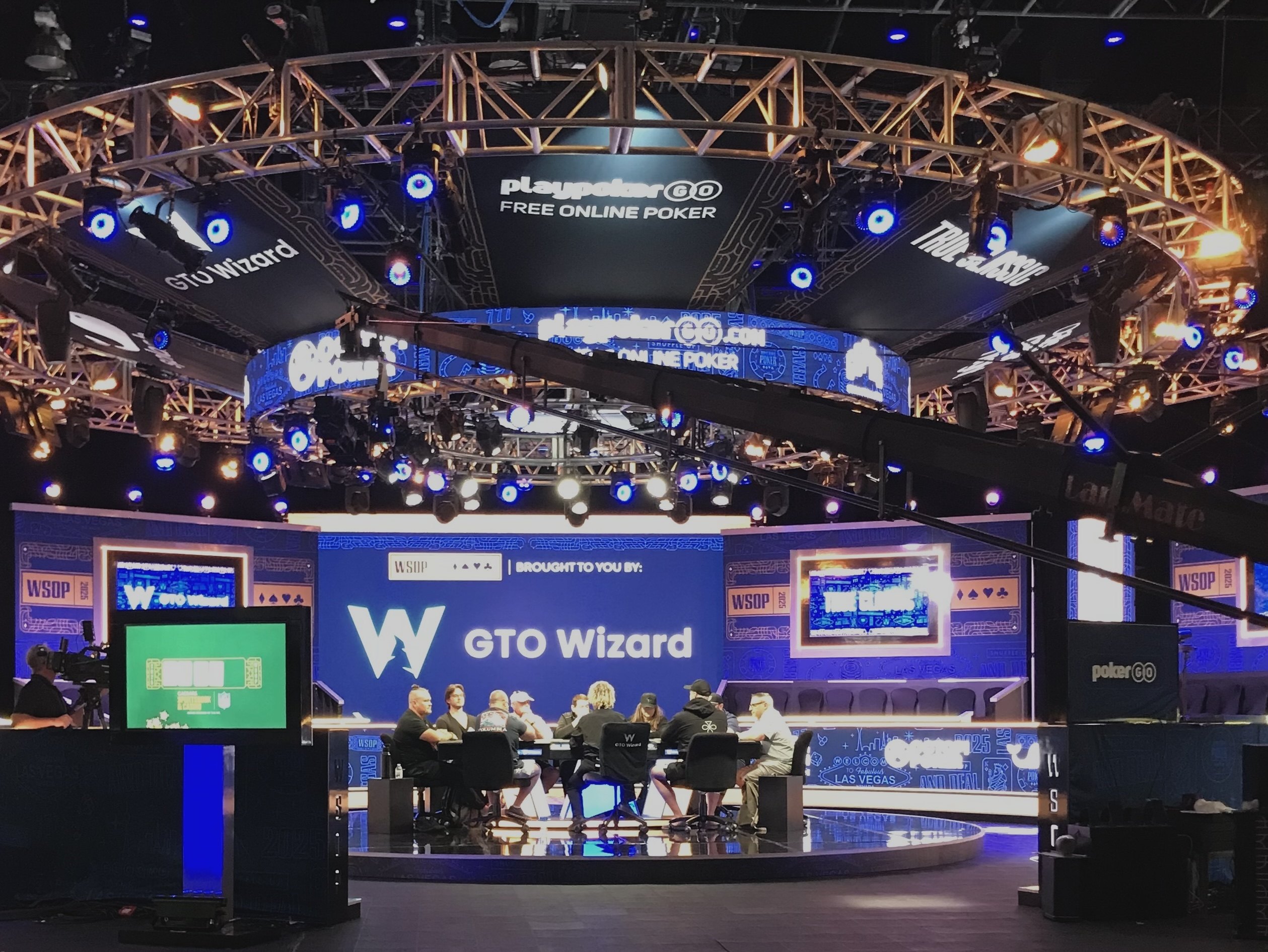 Stage of the World Series of Poker