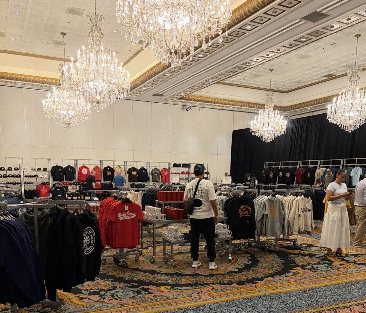 WSOP merchandise store