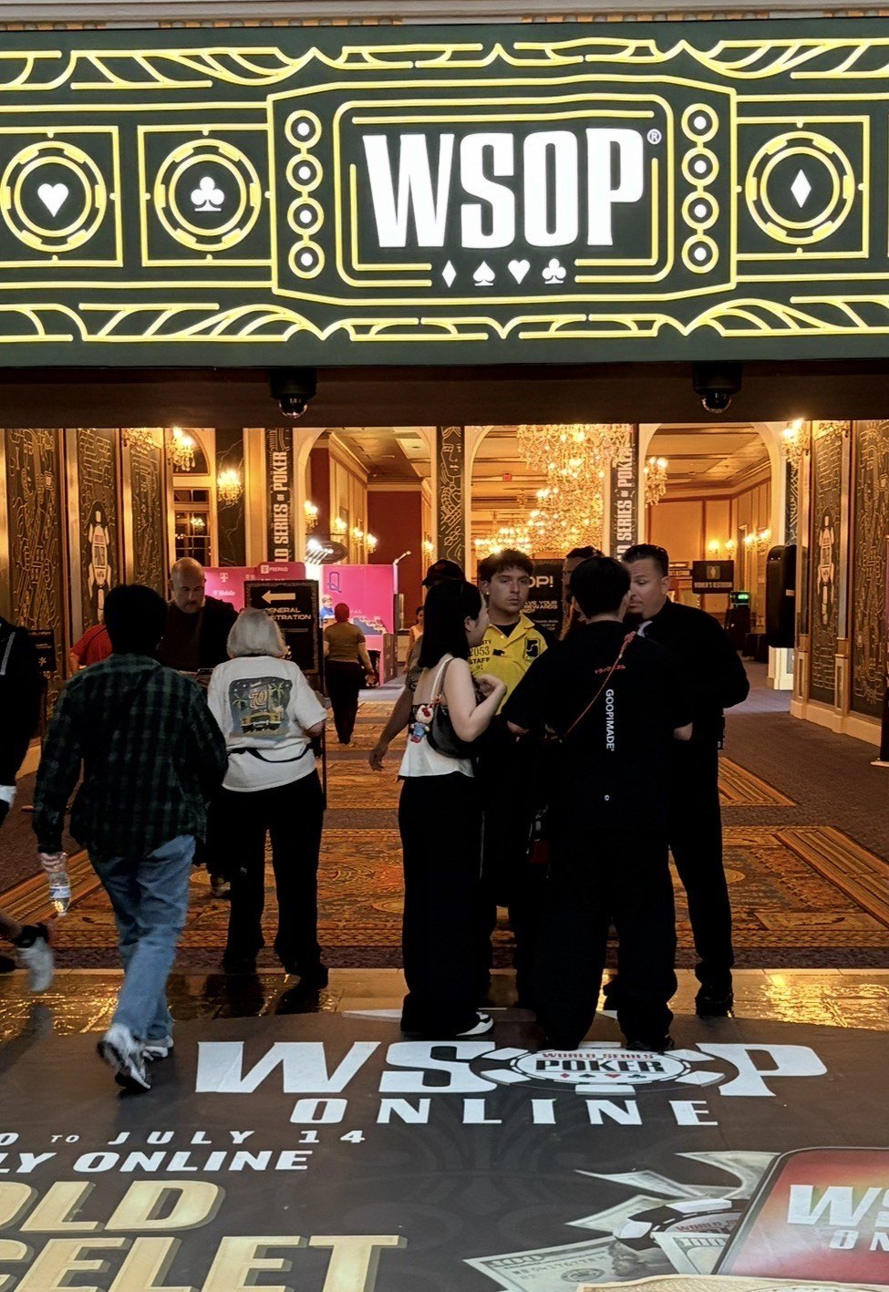 WSOP Paris entrance