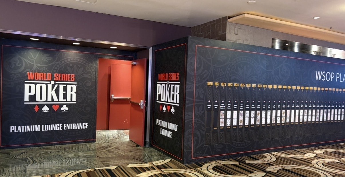 WSOP platinum lounge