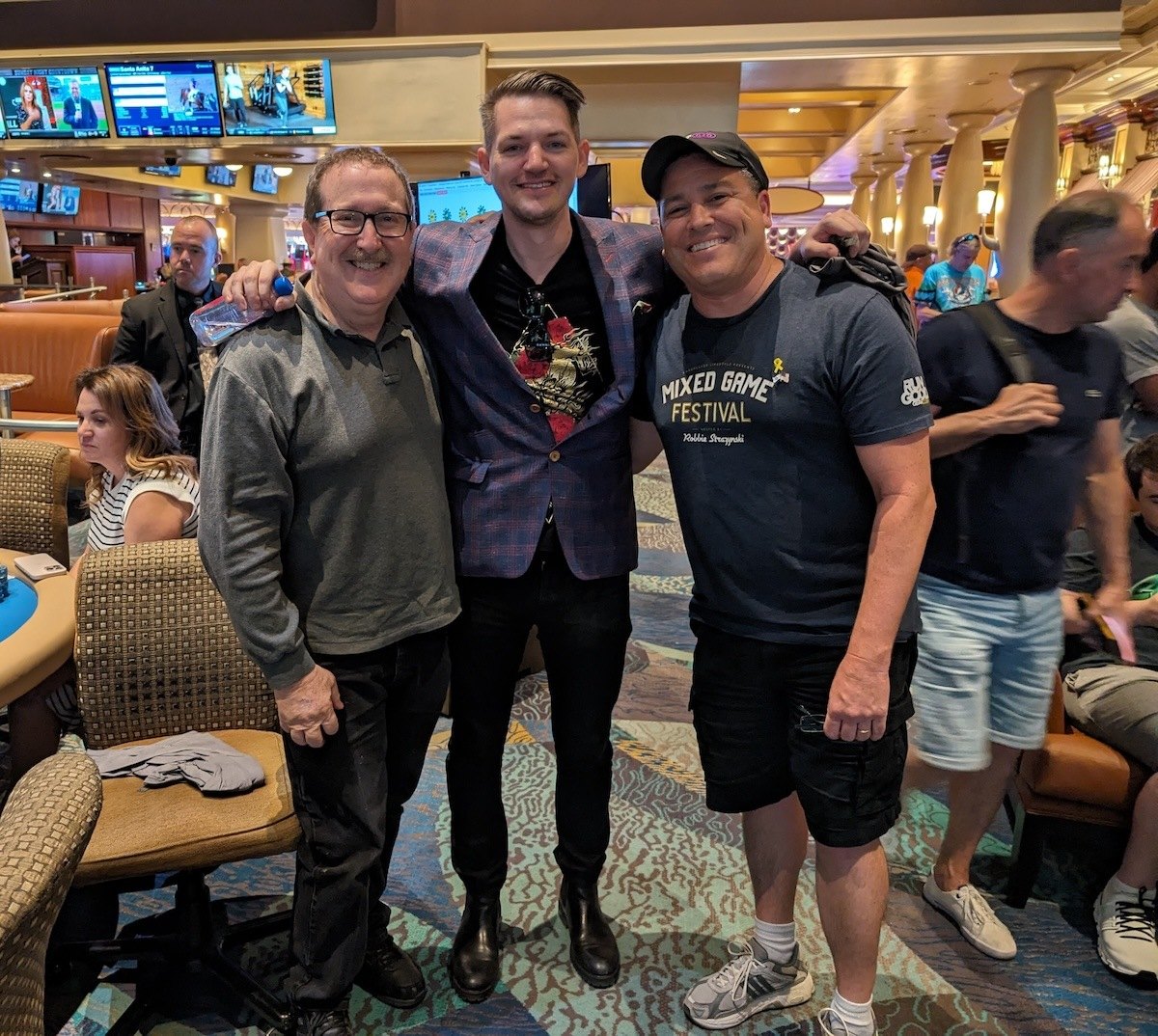 Norman Chad, Joey Ingram, Robbie Strazynski