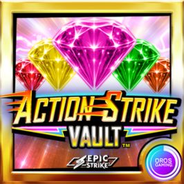 Action Strike Vault Game Logo