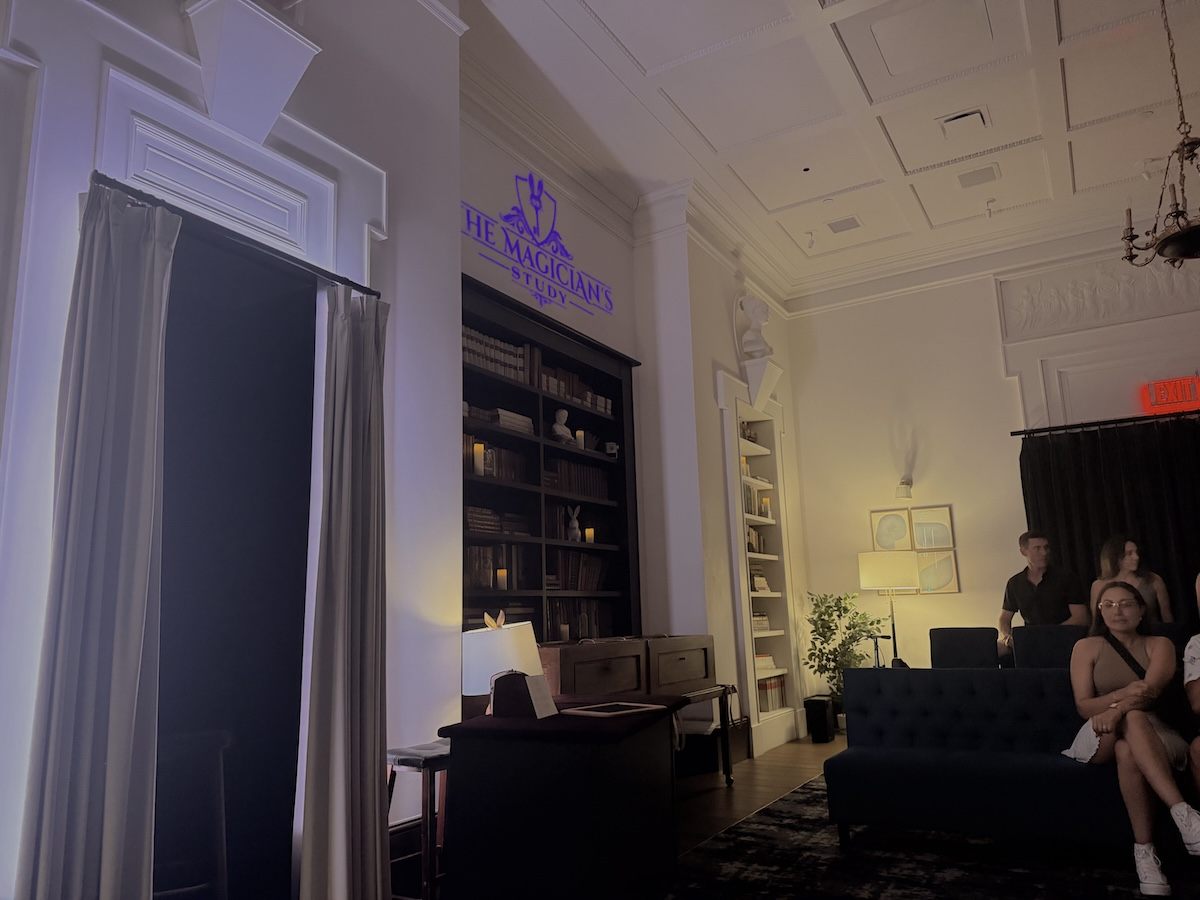 The inside of The Magician's Study theater at Park MGM