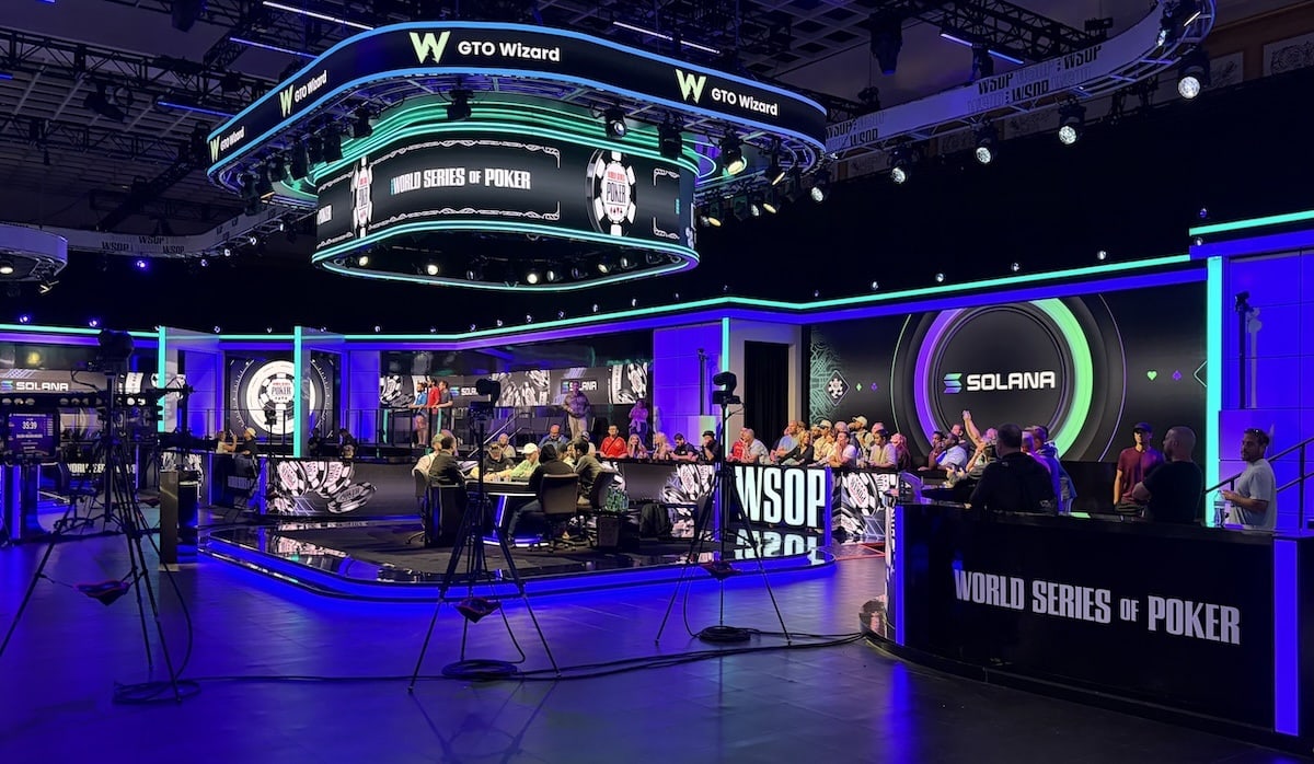 The WSOP Main Stage for 2026.
