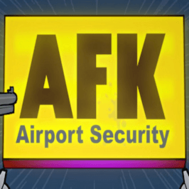 AFK Airport Security Game Logo