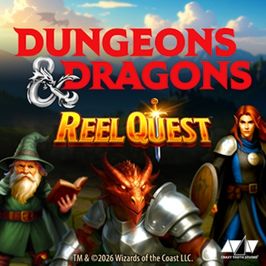 Dungeons & Dragons Reel Quest Game Logo