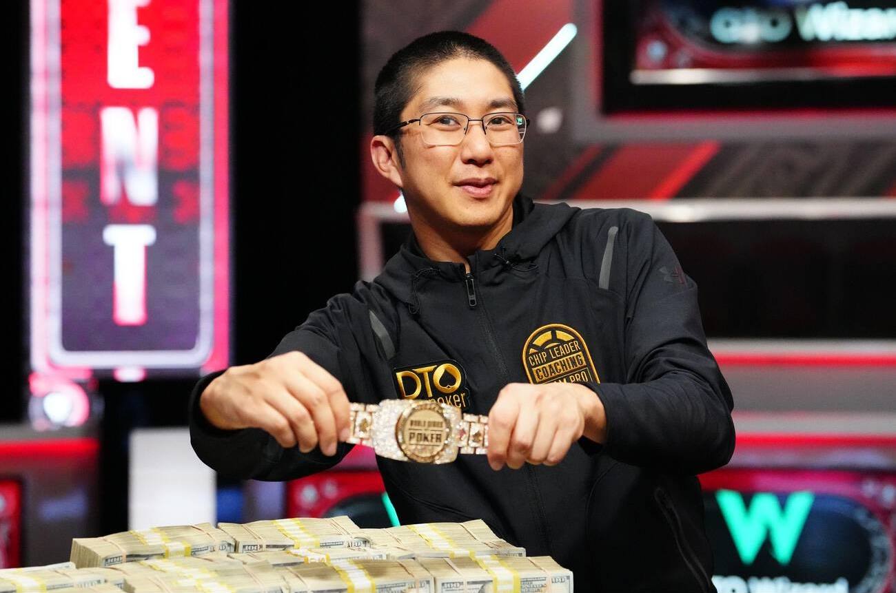Jonathan Tamayo wins $10 million dollars and his first WSOP bracelet during event #81 - $10k Main Event at Horseshoe Hotel & Casino for WSOP - World Series of Poker 2024 on July 17, 2024 in LAS VEGAS
