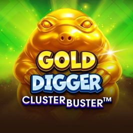 Gold Digger Clusterbuster Game Logo