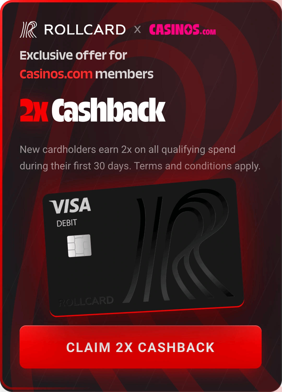 Rollcard Cashback Offer