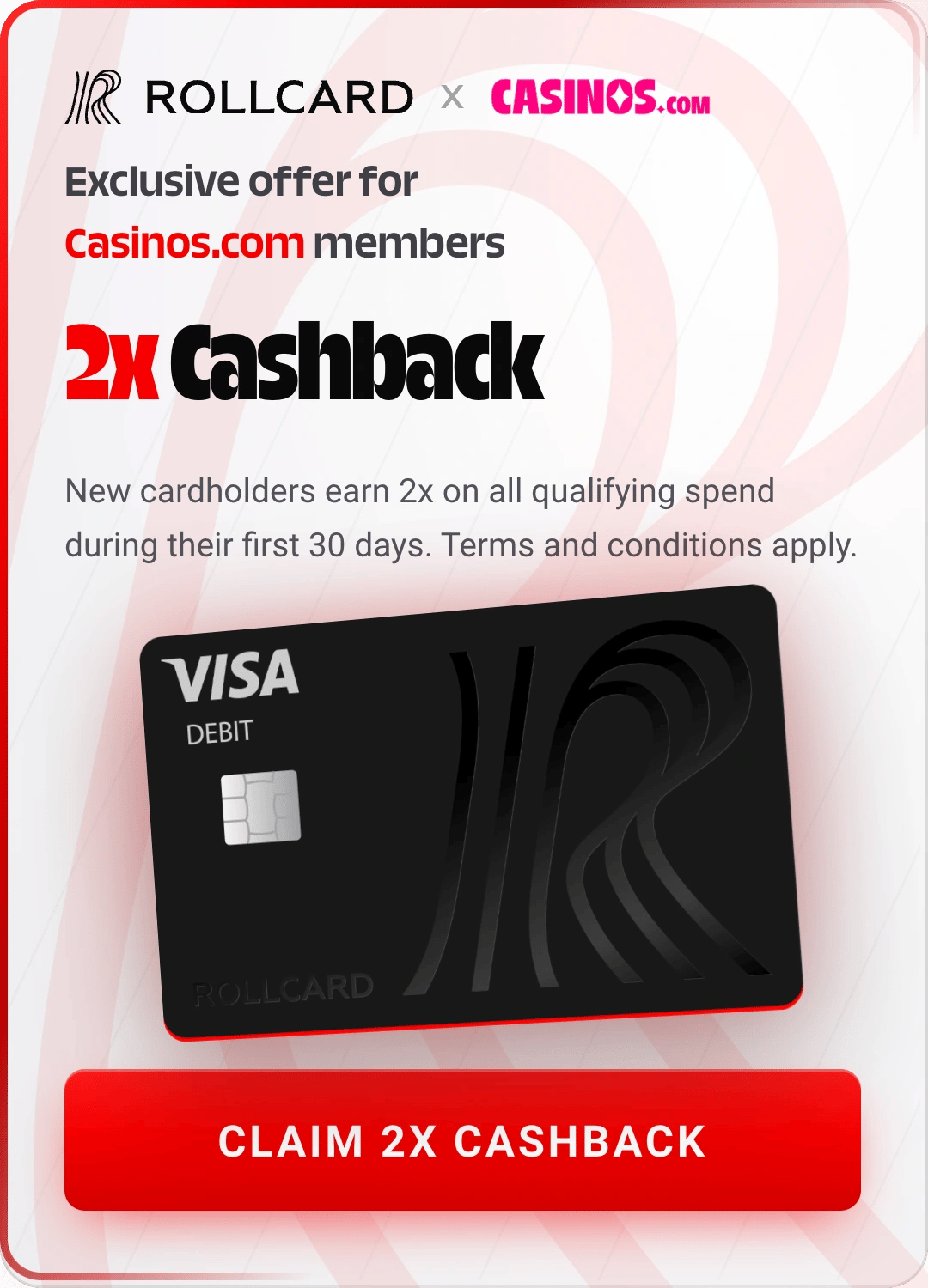 Rollcard Cashback Offer
