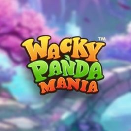 Wacky Panda Mania Game Logo