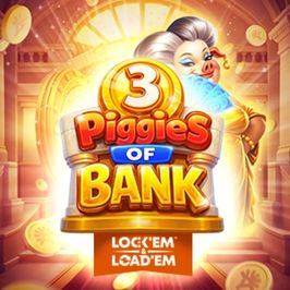 3 Piggies of Bank Game Logo