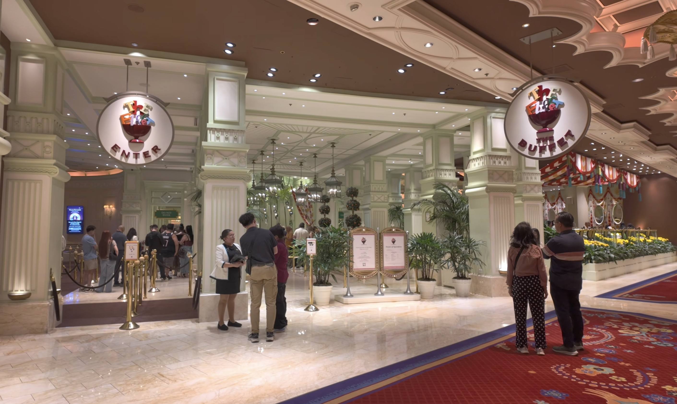 entrance to buffet at wynn