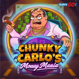 Chunky Carlo's Money Mania Game Logo