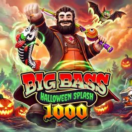 Big Bass Halloween Splash 1000 Game Logo