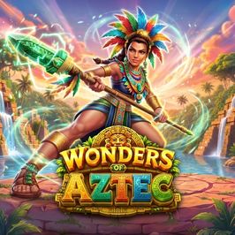 Wonders of Aztec Game Logo