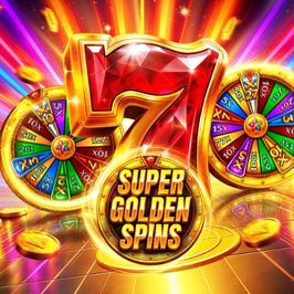Super Golden Spins Game Logo