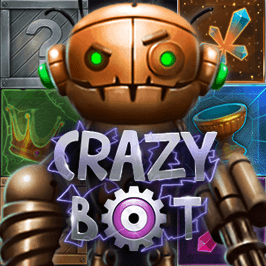 Crazy Bot Game Logo
