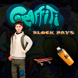 Graffiti Block Pays Game Logo