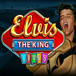 Elvis the King Lives Game Logo