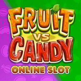 Fruit vs Candy Game Logo