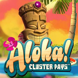Aloha! Cluster Pays Game Logo