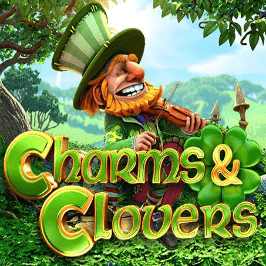 Charms and Clovers Game Logo
