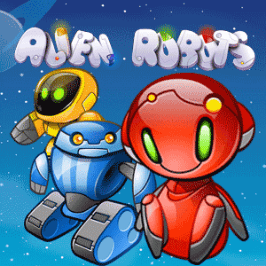 Alien Robots Game Logo