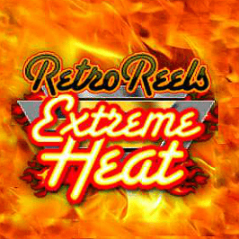 Retro Reels: Extreme Heat Game Logo