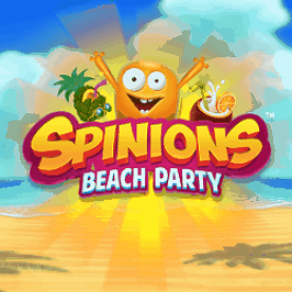 Spinions Beach Party Game Logo