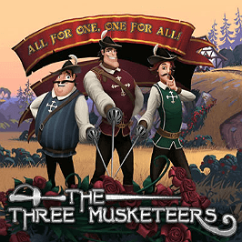 The Three Musketeers Game Logo