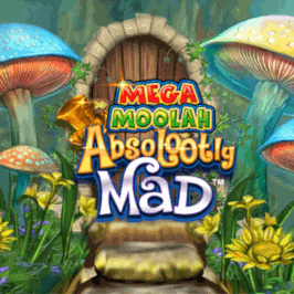 Absolootly Mad Mega Moolah Game Logo