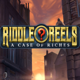 Riddle Reels: A Case of Riches Game Logo