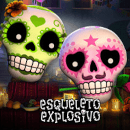 Esqueleto Explosivo Game Logo