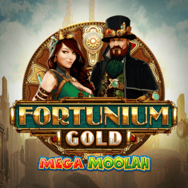 Fortunium Gold Mega Moolah Game Logo
