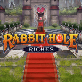 Rabbit Hole Riches Game Logo