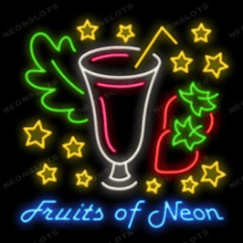 Fruits of Neon Game Logo