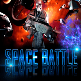 Space Battle Game Logo