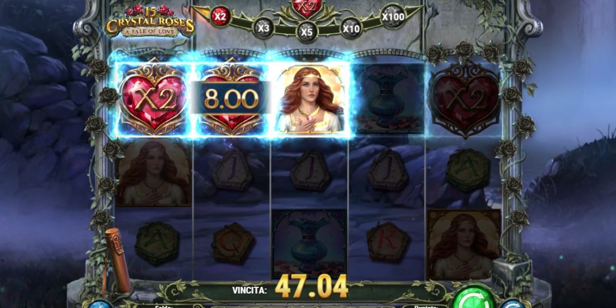 15 Crystal Roses A Tale of Love