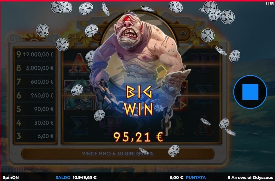 9 Arrows of Odysseus