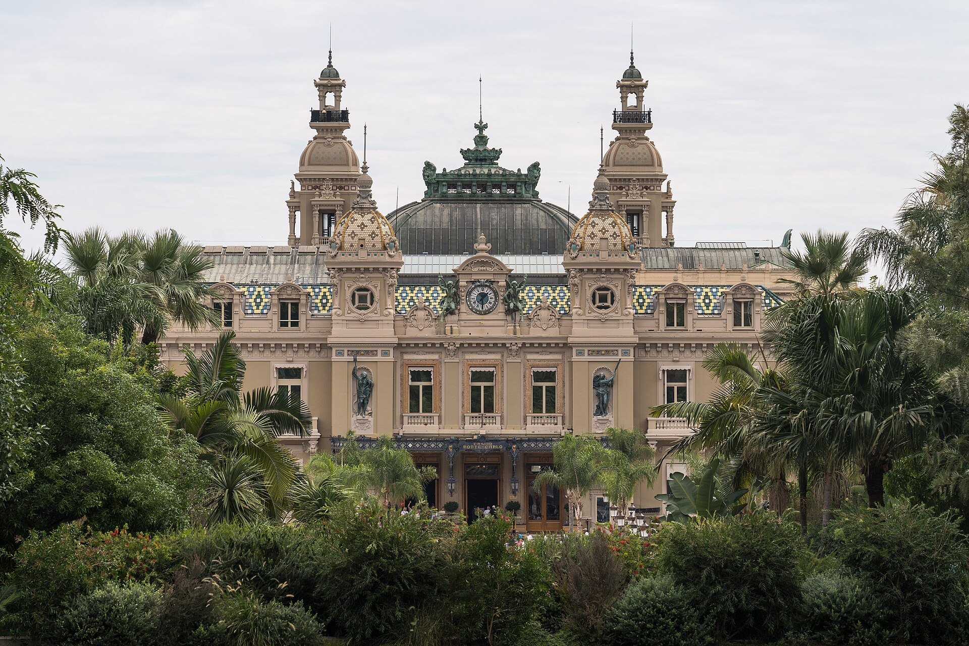 Casinò di Montecarlo, facciata