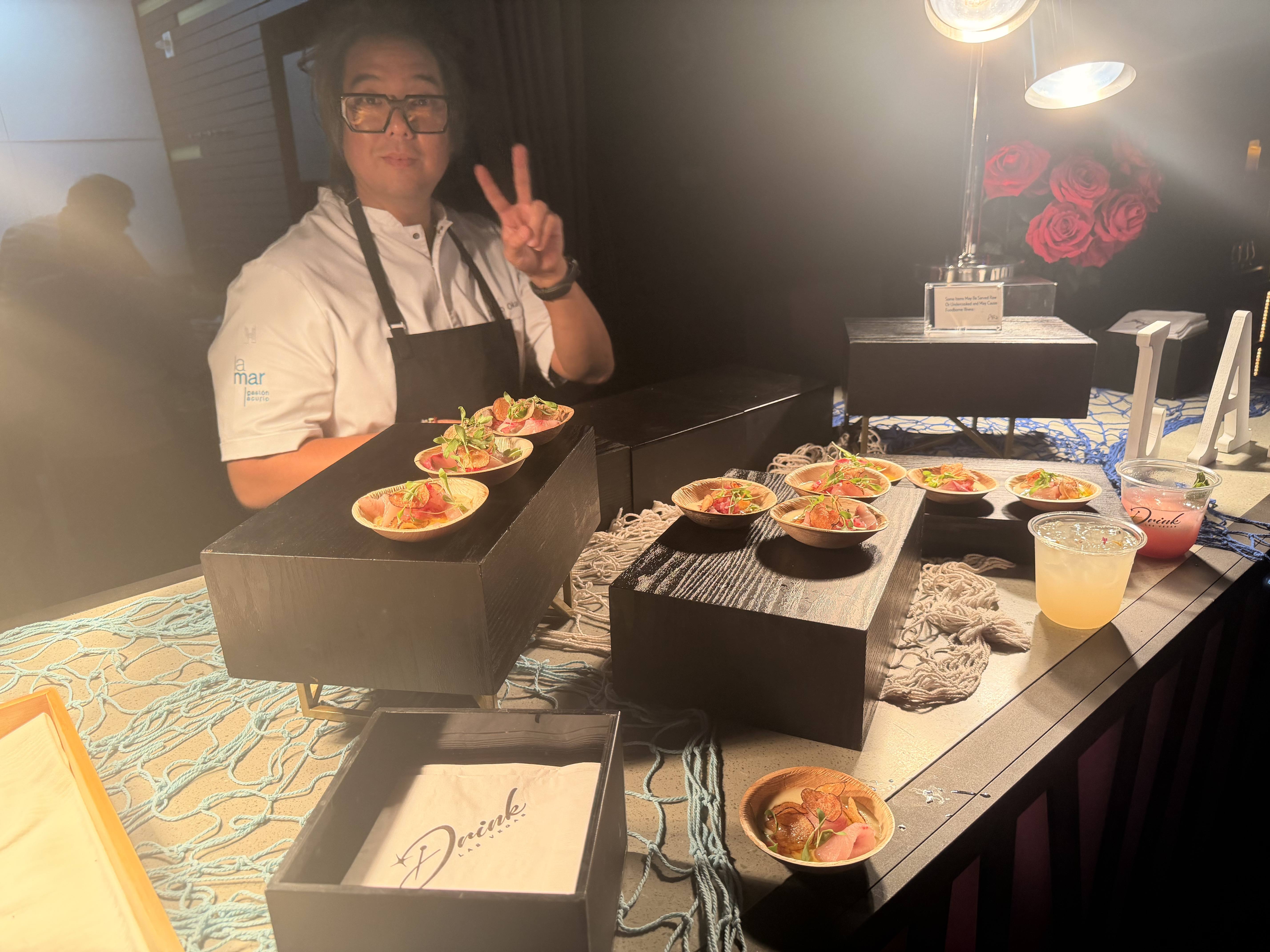 Spicy tuna from Catch at Aria during Drink Las Vegas