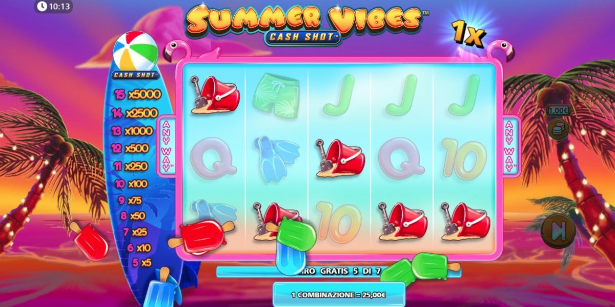 Summer Vibes Cash Shot