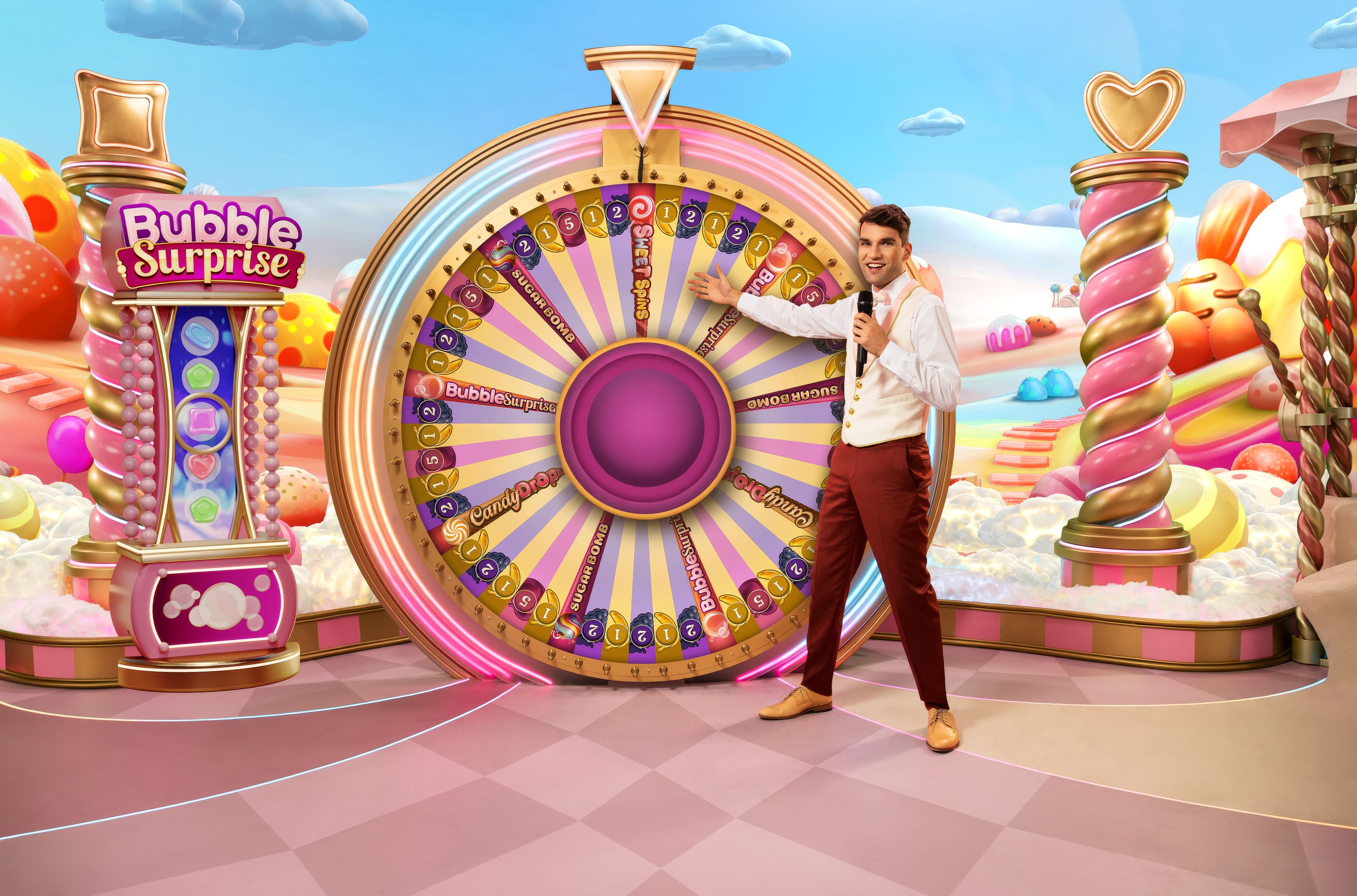 Sweet Bonanza CandyLand wheel